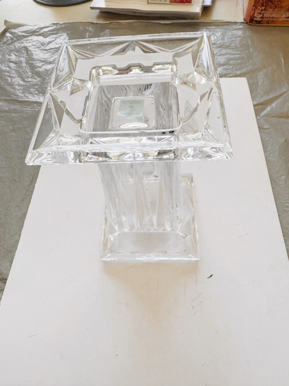 PartyLite Clear Cut Glass 7